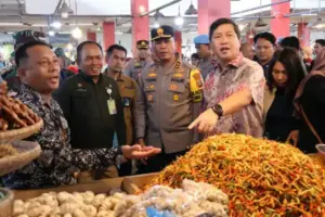 Pantau Bapok Jelang idul Fitri, Kapolda Irjen Pol Yudhiawan: Harga Masih Wajar