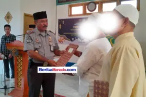 Tiga Puluh Dua Warga Binaan Lapas Amurang Terima Remisi Khusus Idul Fitri 1445 H