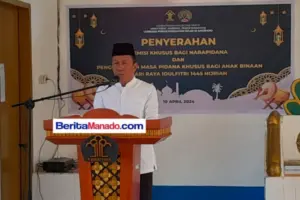 Bupati Franky Wongkar Bilang Ini, Saat Hadir di Lapas Amurang