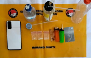 Rumah Lokasi Pesta Narkoba di Manado Digerebek Polisi, Tiga Paket Sabu dan Seorang Pria Diamankan