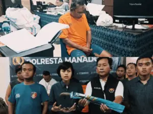 Darius Ditangkap! Satreskrim Polresta Manado Pecahkan Misteri Penemuan Kerangka Perempuan di Desa Koha