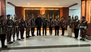 Pangdam XIII Merdeka Sambut Maya Rumantir di Ruang Tamu Khusus
