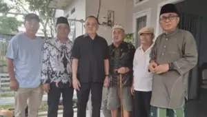 Wenny Lumentut di Kelurahan Kampung Jawa, Titip Pesan Jaga Persaudaraan