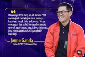 Puji Garuda Muda Libas Australia, Joune Ganda Ucapkan Selamat untuk PSSI