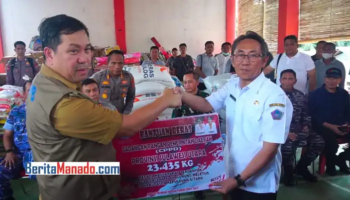 Steven Kandouw Apresiasi Jajaran, Tanggap Darurat Bencana Erupsi Gunung Ruang Sangat Baik