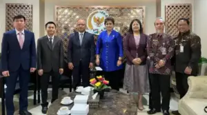 Maya Rumantir Pimpin Pertemuan dengan Kedutaan Kerajaan Kamboja