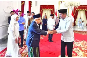 Jokowi Gelar Griya di Istana Negara, Pejabat dan Masyarakat Antusias Silaturahmi
