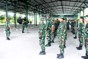 Bantu Warga Korban Bencana, Pangdam XIII/Merdeka Berangkatkan Satgas ke Kabupaten Sitaro