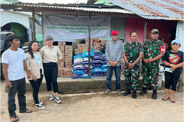 Pegadaian Peduli Salurkan Bantuan untuk Korban Banjir di Likupang dan Bitung