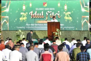 Rayakan Hari Kemenangan, Kodam XIII/Merdeka Selenggarakan Sholat Idul Fitri 1445 H
