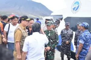 Steven Kandouw, Pangdam XIII/Merdeka dan Forkopimda Sulut Kunjungi Tagulandang