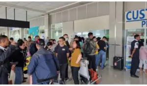 UPDATE: Operasional Bandara Sam Ratulangi Tutup Sampai Pukul 23.59 WITA, Semua Pesawat Cancel Flight