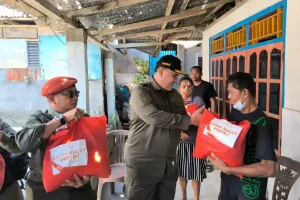 Dapat Bantuan dari Binda Sulut, Warga Ucap Terima Kasih