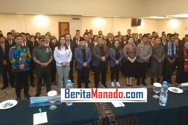 Lantik 85 PPK untuk Pilkada 2024, Ketua KPU Minsel Pesan Hal Ini