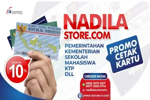 Cetak Kartu Lebih Mudah! Di Nadila Store.com, Berikan Diskon 10% bagi Masyarakat Manado