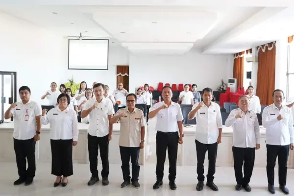 Buka Rapat Pembahasan RPJPD, Bupati Franky Wongkar Sampaikan Pesan Penting Ini