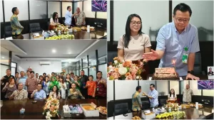 Syukuran Setahun Jabat Direktur Layanan Operasional RS Kandou Manado, Wega Sukanto Apresiasi Dukungan Jajarannya
