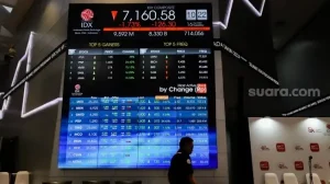 Dampak Banyak Libur Panjang, Transaksi Saham di Pasar Modal Anjlok