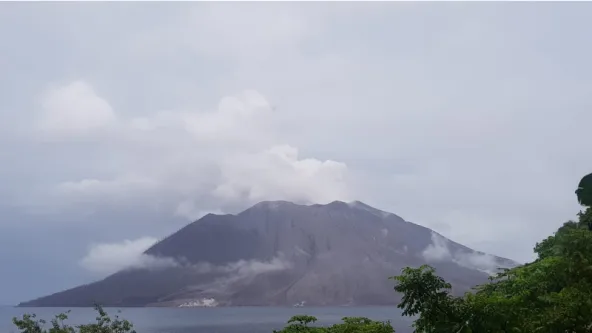 Warga Tagulandang dibuat Panik oleh Hoax Gunung Ruang