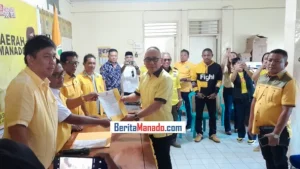 Serahkan Surat Penugasan DPP Golkar, Jilly Philips Makarawung Balon Wali Kota Manado dengan Visi Unik, Simak!