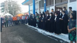 Pasca Erupsi Gunung Ruang, Warga Lintas Agama Gelar Doa Bersama