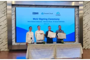 BRI Jalin Kerja Sama dengan Tencent Cloud dan Hi Cloud Indonesia
