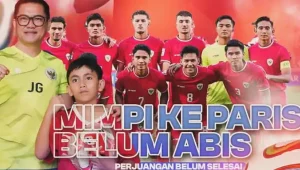 Joune Ganda Jelang Indonesia vs Irak: Mimpi ke Paris Belum Habis