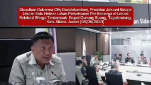 Usulan Olly Dondokambey Disetujui Presiden Jokowi, Satu Hektar Lahan Pertanian Per Keluarga