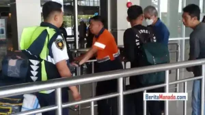 Bandara Sam Ratulangi Manado Mulai Ramai