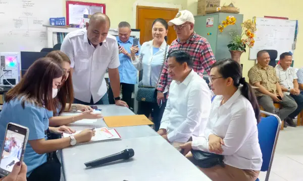 James Karinda Resmi Daftar Bakal Cawabup Minahasa di Partai Gerindra