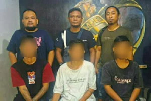 Tim Resmob Polres Bitung Tangkap Tiga Residivis Kasus Pencurian