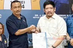 Kolaborasi GOLKAR-NasDem, Raski Mokodompit Siap Tarung di Pilkada Kotamobagu 2024