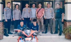 Jangan Abai Parkir Kendaraan! Dua Maling Motor di Manado Ditangkap Polisi