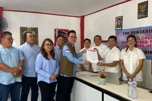 Melky Jakhin Pangemanan Daftar di Gerindra Minut, Golkar Menyusul