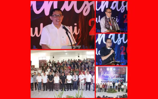 Semarak Keberagaman Budaya dan Kreasi dalam Pekan Seni Mahasiswa Unsrat Manado