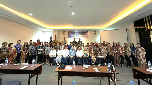 Dipimpin Pendeta Timotius Then, Ini Susunan Pengurus Sinode Daerah GPKDI yang Baru