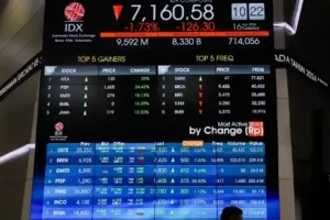 Transaksi Saham di Pasar Modal Anjlok Cukup Dalam Disebabkan Libur Panjang