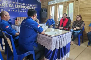Pilkada Minut, Melky Pangemanan Sampaikan Niat ke Demokrat