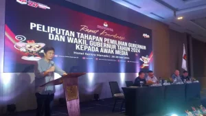 Rakor KPU bersama Awak Media, Harapan Kenly Poluan Masyarakat Rasional Memilih Calon Pemimpin 