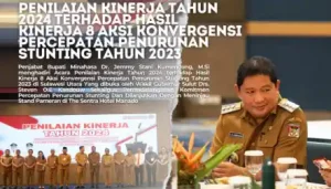 Bupati Jemmy Kumendong Instruksikan Jajaran Tetap Fokus Masalah Stunting