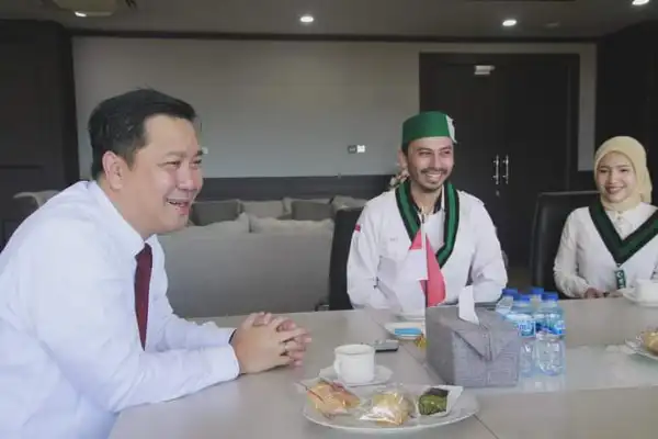 Steven Kandouw Bertemu HMI Cabang Manado, Rupanya Bahas Ini