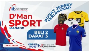 Pencinta Olahraga Wajib ke Sini! Jersey Lengkap dengan Harga Terjangkau