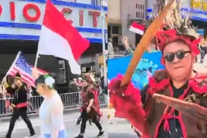 Diikuti Kawanua New York, Kabasaran Dapat Sambutan Luar Biasa di Parade Budaya Asia Pasific