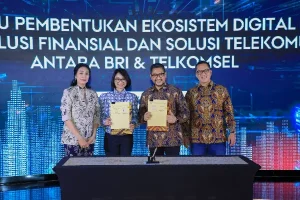 Kolaborasi BRI dan Telkomsel Hadirkan Ekosistem Finansial dan Digital Bagi Pekerjanya