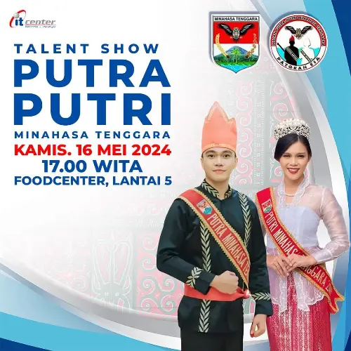 itCenter Manado Jadi Tempat Pelaksanaan Talent Show Putra Putri Minahasa Tenggara