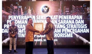 Dua Bandara AP1 Terima Sertifikat Pencegahan Terorisme dari BNPT