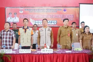 Bupati Franky Wongkar Bilang Ini ke Peserta Pelatihan Pencegahan dan Mitigasi Bencana