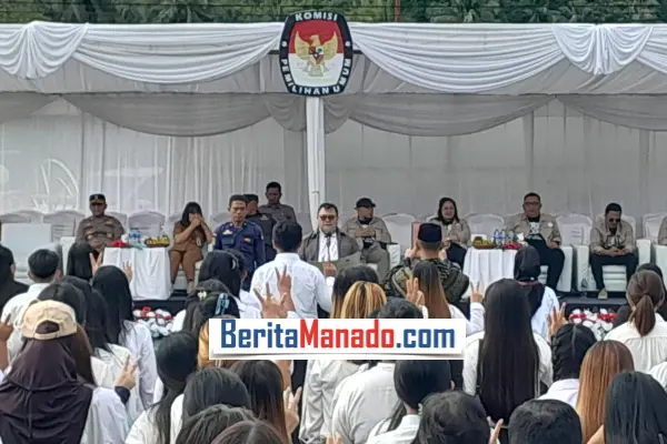 KPU Lantik 720 Pantarlih, Proses Coklit di Minahasa Selatan Dimulai