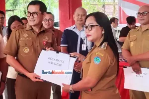 Joune Ganda Lunas Pajak, Bayar PBB di Minut Makin Mudah dengan Digitalisasi
