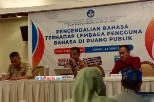 Balai Bahasa Sulut Ungkap Banyak Surat Instansi Pemerintah yang Keliru